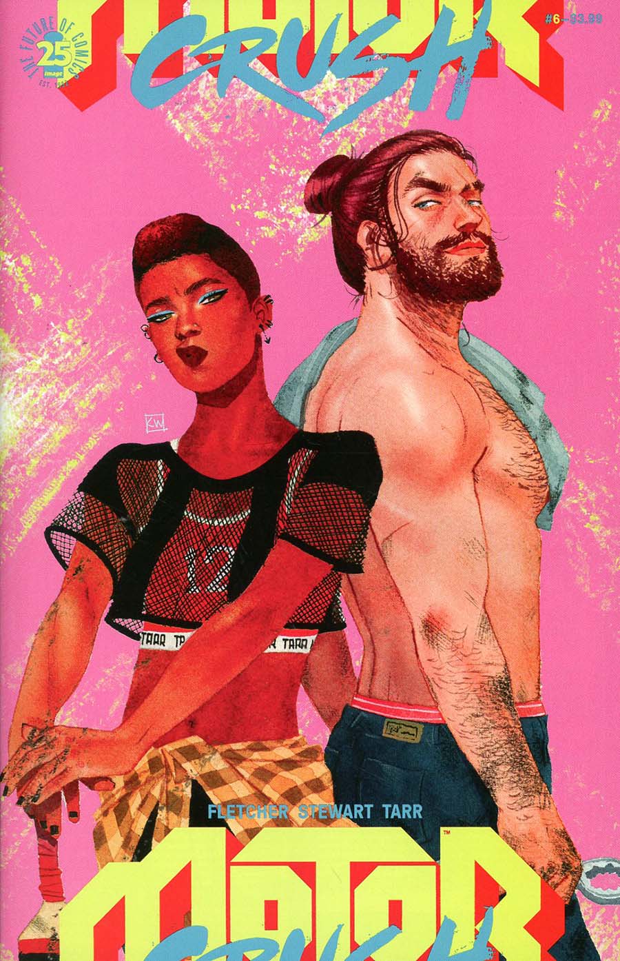 Motor Crush #6 Cover D Variant Kevin Wada Cover