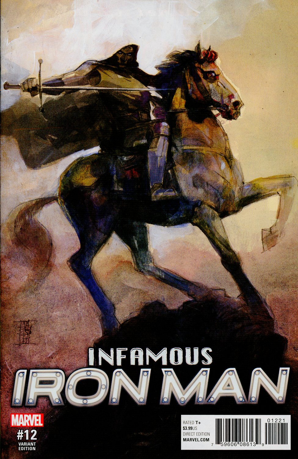 Infamous Iron Man #12 Cover B Variant Alex Maleev Cover