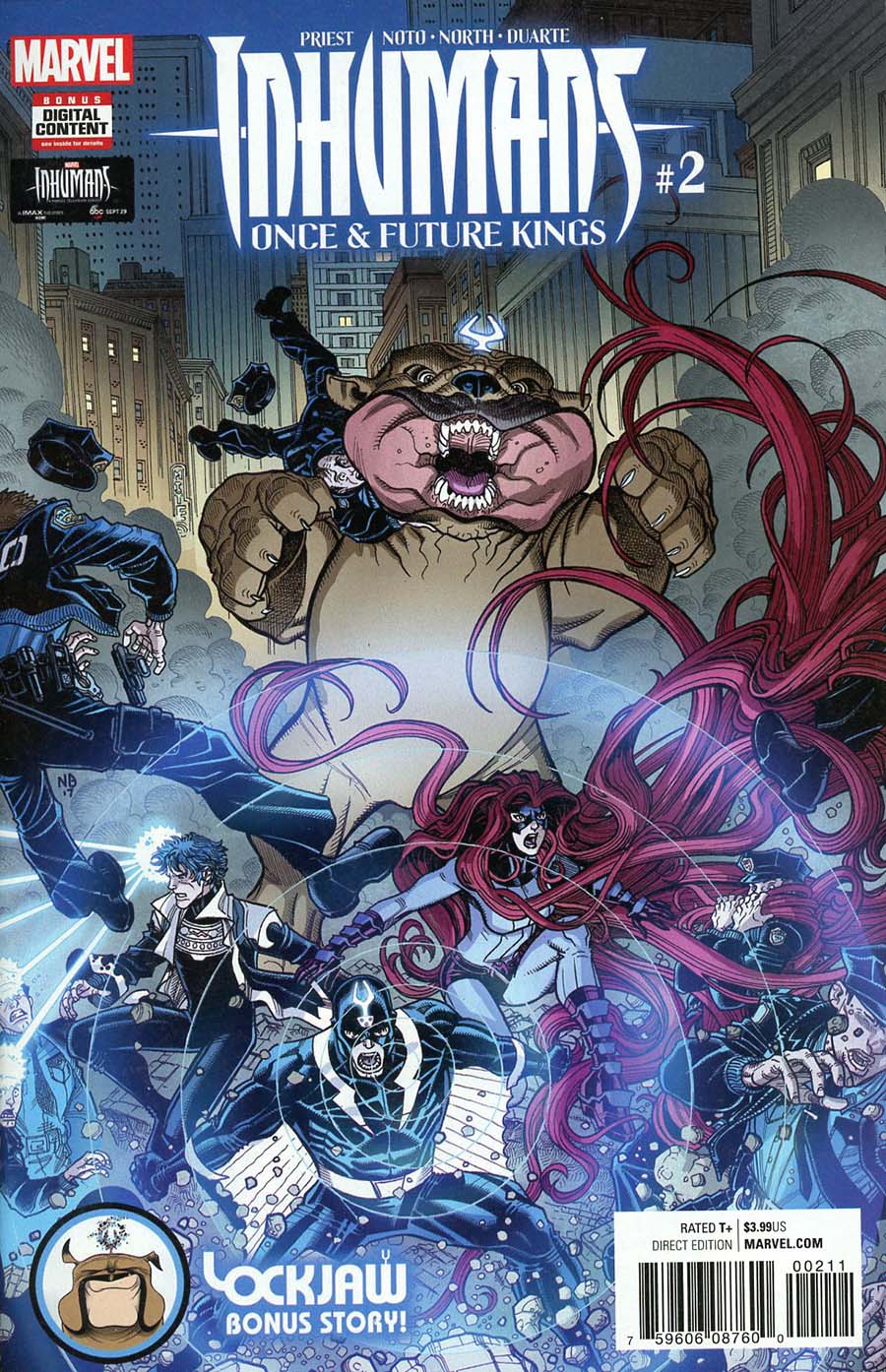 Inhumans Once And Future Kings #2 Cover A Regular Nick Bradshaw Cover