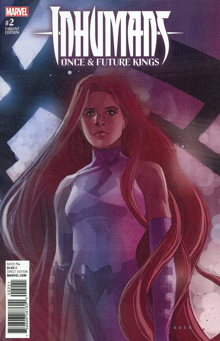 Inhumans Once And Future Kings #2 Cover B Variant Phil Noto Character Cover