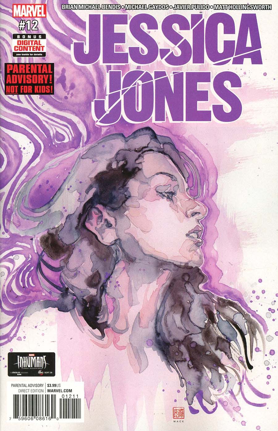 Jessica Jones #12 Cover A Regular David Mack Cover
