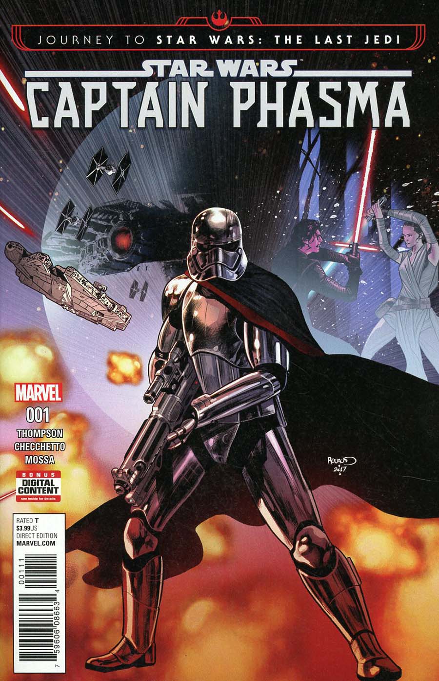 Journey To Star Wars The Last Jedi Captain Phasma #1 Cover A Regular Paul Renaud Cover