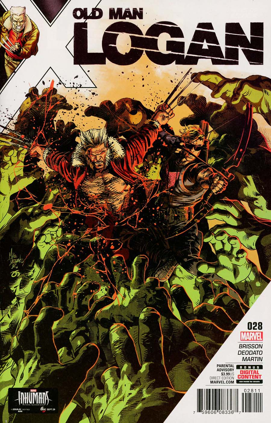 Old Man Logan Vol 2 #28 Cover A Regular Mike Deodato Jr Cover