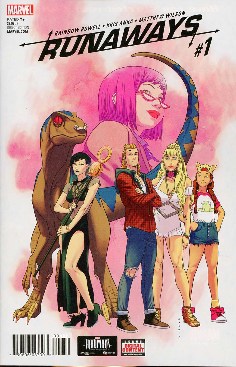 Runaways Vol 5 #1 Cover A Regular Kris Anka Cover