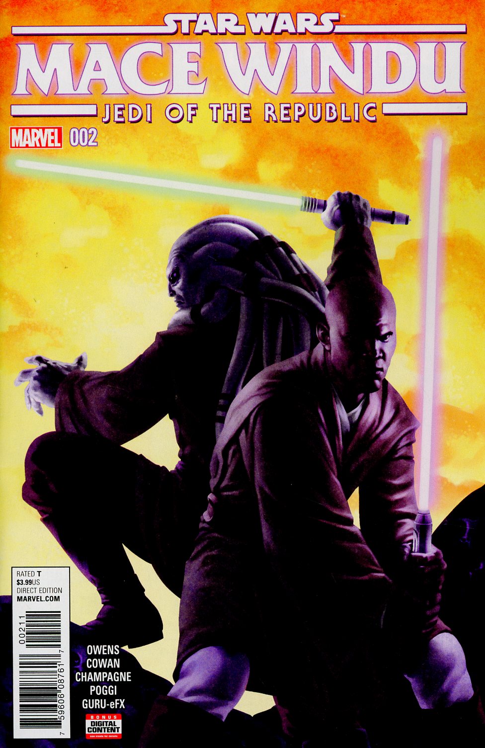 Star Wars Jedi Of The Republic Mace Windu #2 Cover A Regular Jesus Saiz Cover