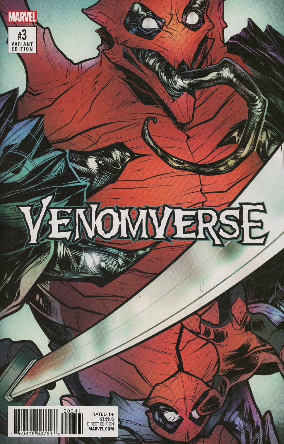Venomverse #3 Cover C Variant Elizabeth Torque Poison Cover