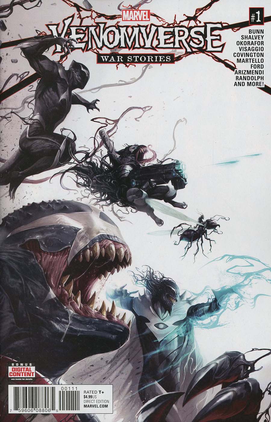 Venomverse War Stories #1 Cover A Regular Francesco Mattina Cover
