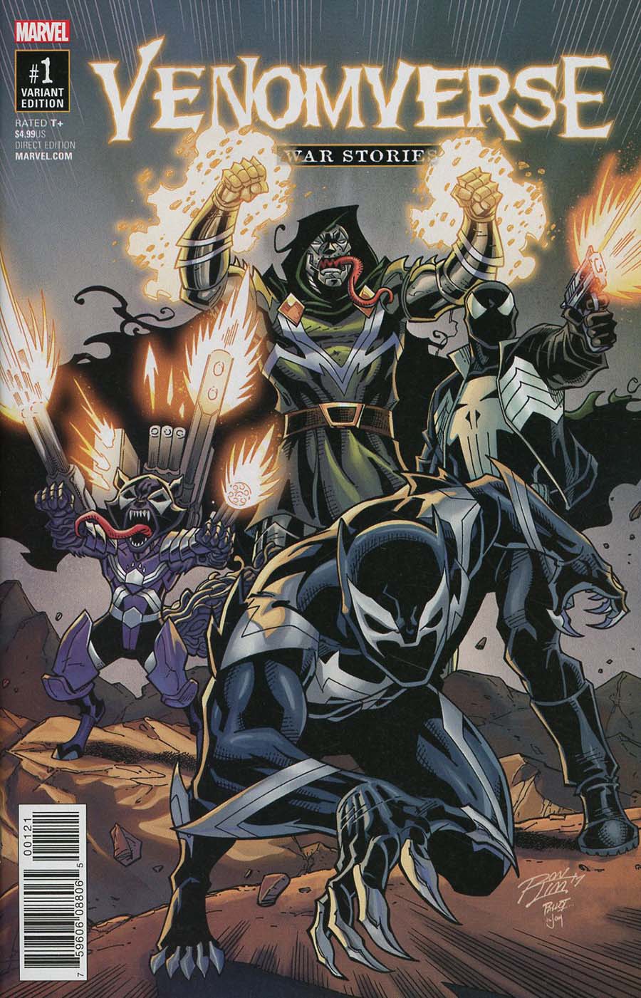 Venomverse War Stories #1 Cover B Variant Ron Lim Cover