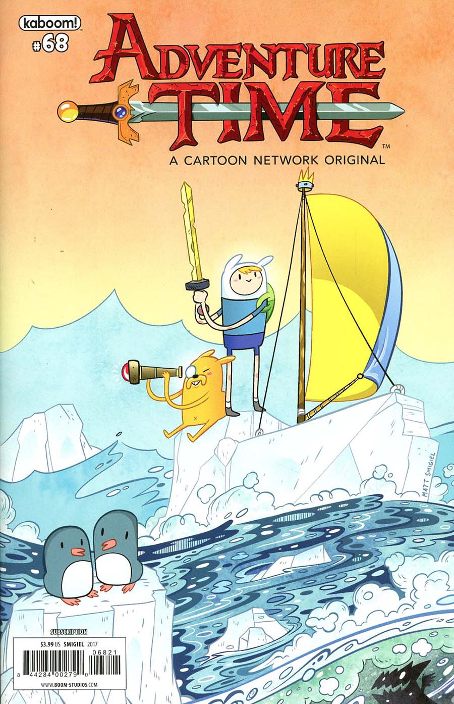 Adventure Time #68 Cover B Variant Matt Smigiel Subscription Cover