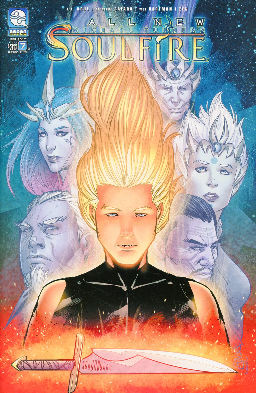 All New Soulfire Vol 2 #7 Cover A Regular Giuseppe Cafaro Cover