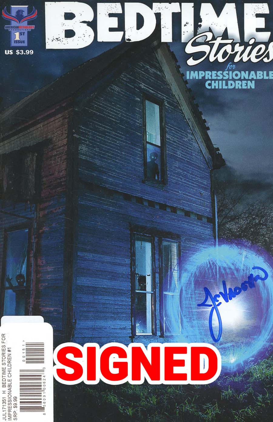 Bedtime Stories For Impressionable Children #1 Cover D Signed By JC Vaughn