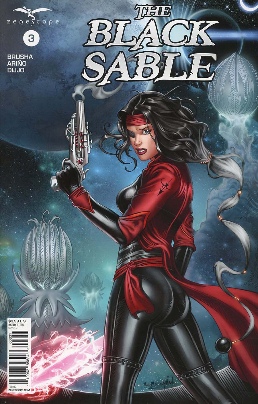 Black Sable #3 Cover C Wyllow Yohamm Puaud