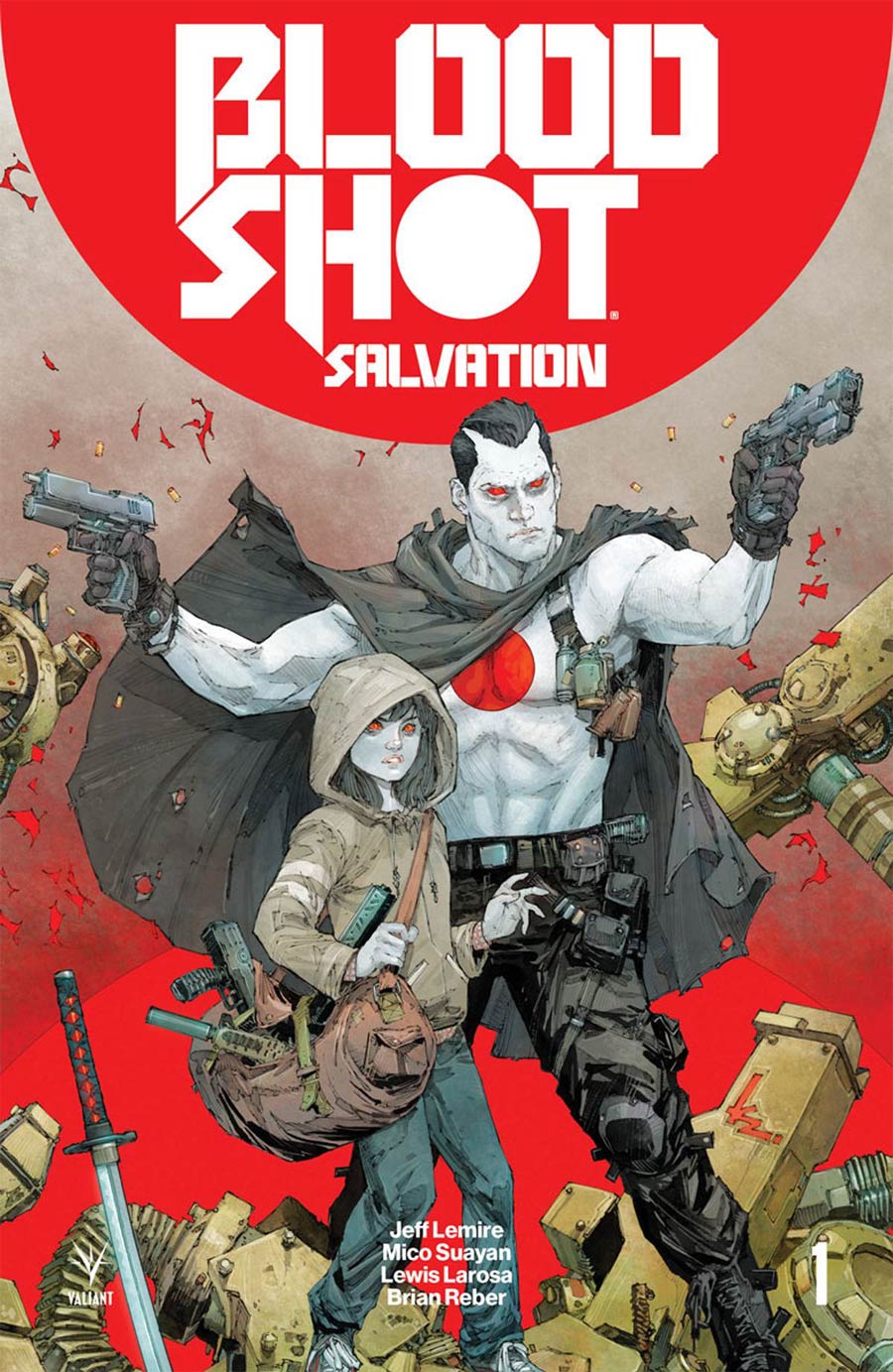 Bloodshot Salvation #1 Cover A 1st Ptg Regular Kenneth Rocafort Cover