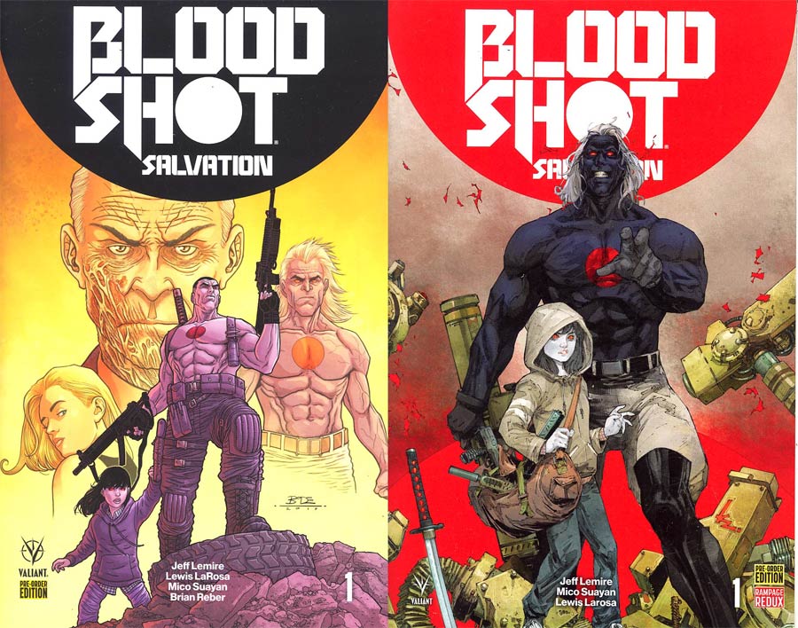 Bloodshot Salvation #1 Cover D Variant Ryan Bodenheim Cover