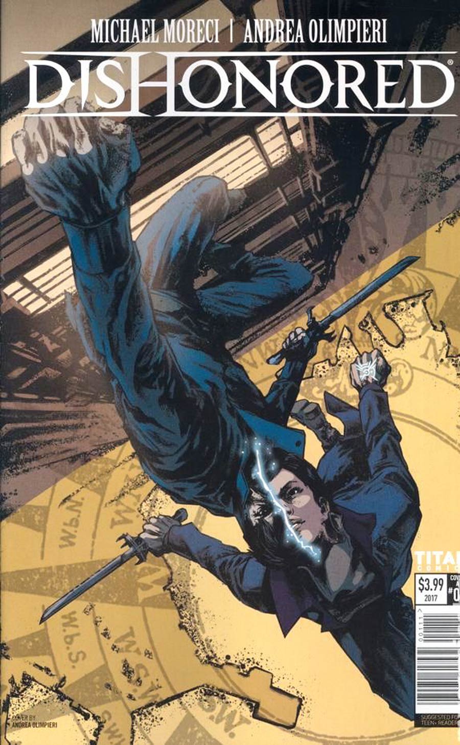 Dishonored Peeress And The Price #1 Cover A Regular Andrea Olimpieri Cover