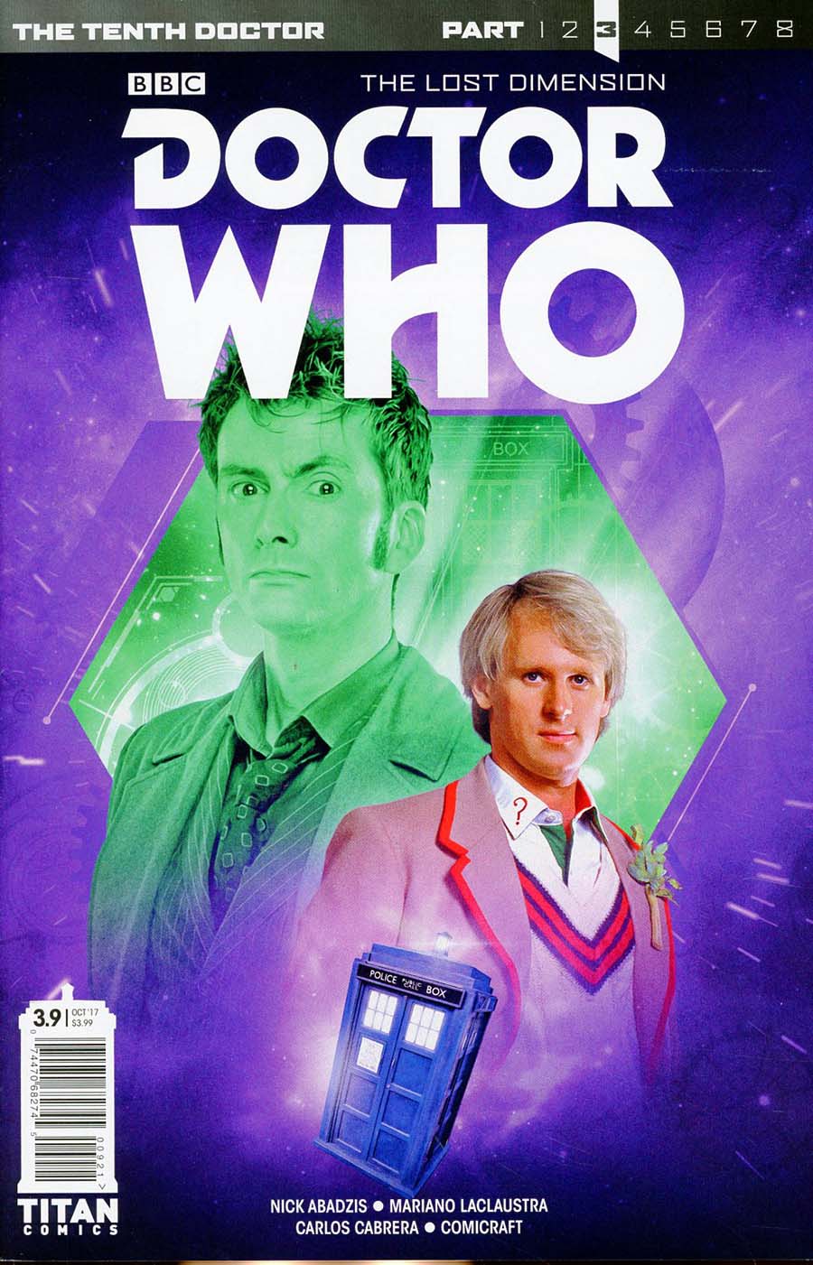 Doctor Who 10th Doctor Year Three #9 Cover B Variant Photo Cover (The Lost Dimension Part 3)