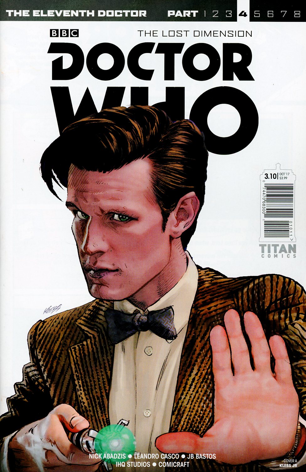 Doctor Who 11th Doctor Year Three #10 Cover A Regular Klebs Jr Cover (The Lost Dimension Part 4)