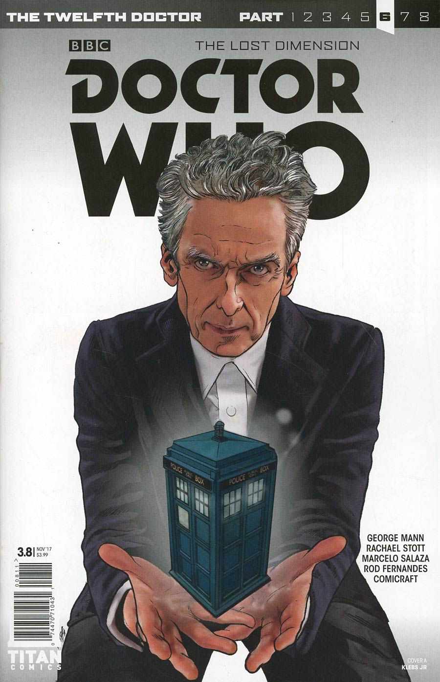Doctor Who 12th Doctor Year Three #8 Cover A Regular Klebs Jr Cover (The Lost Dimension Part 6)