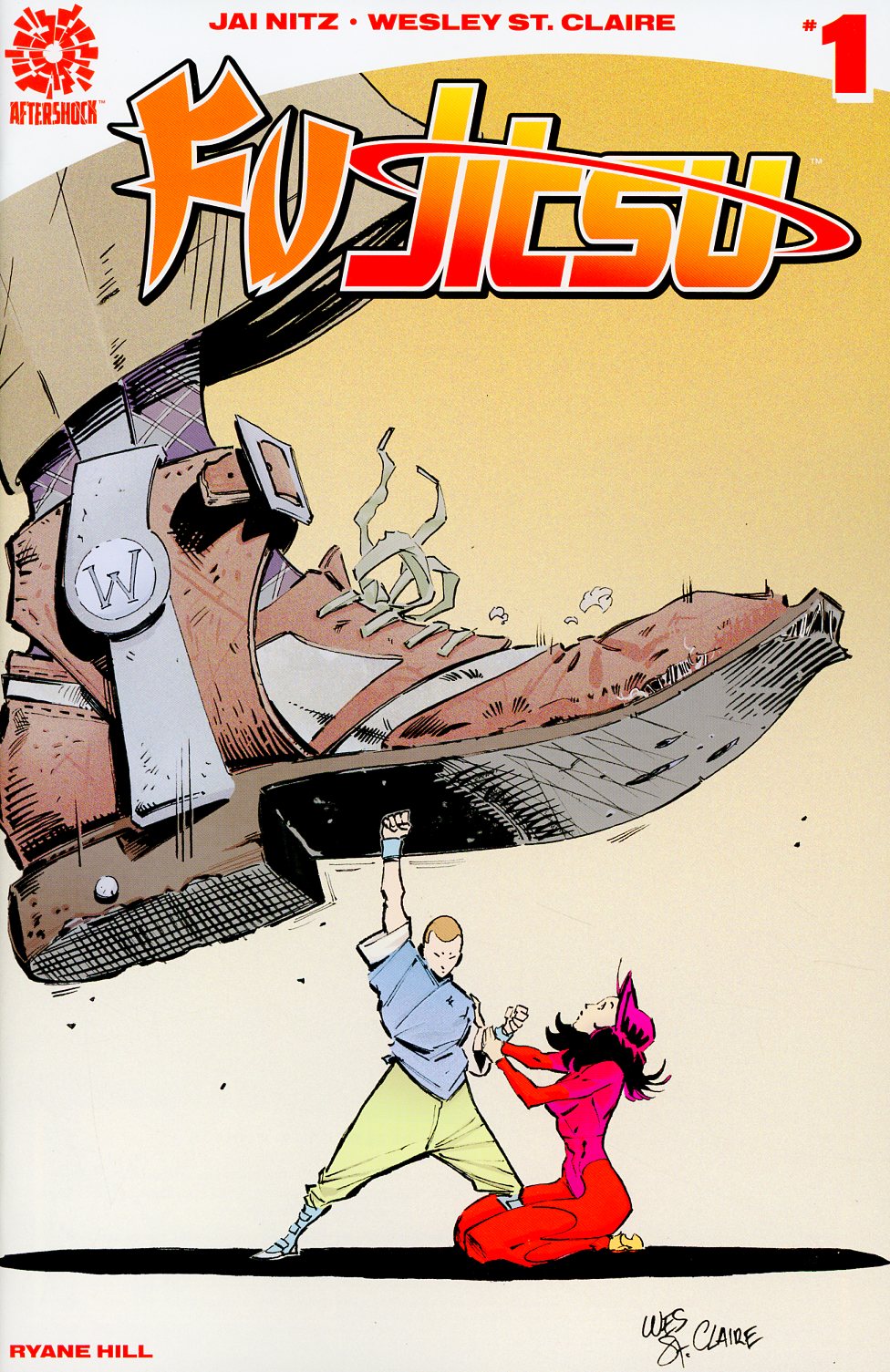 Fu Jitsu #1 Cover A Regular Wesley St.Claire Cover