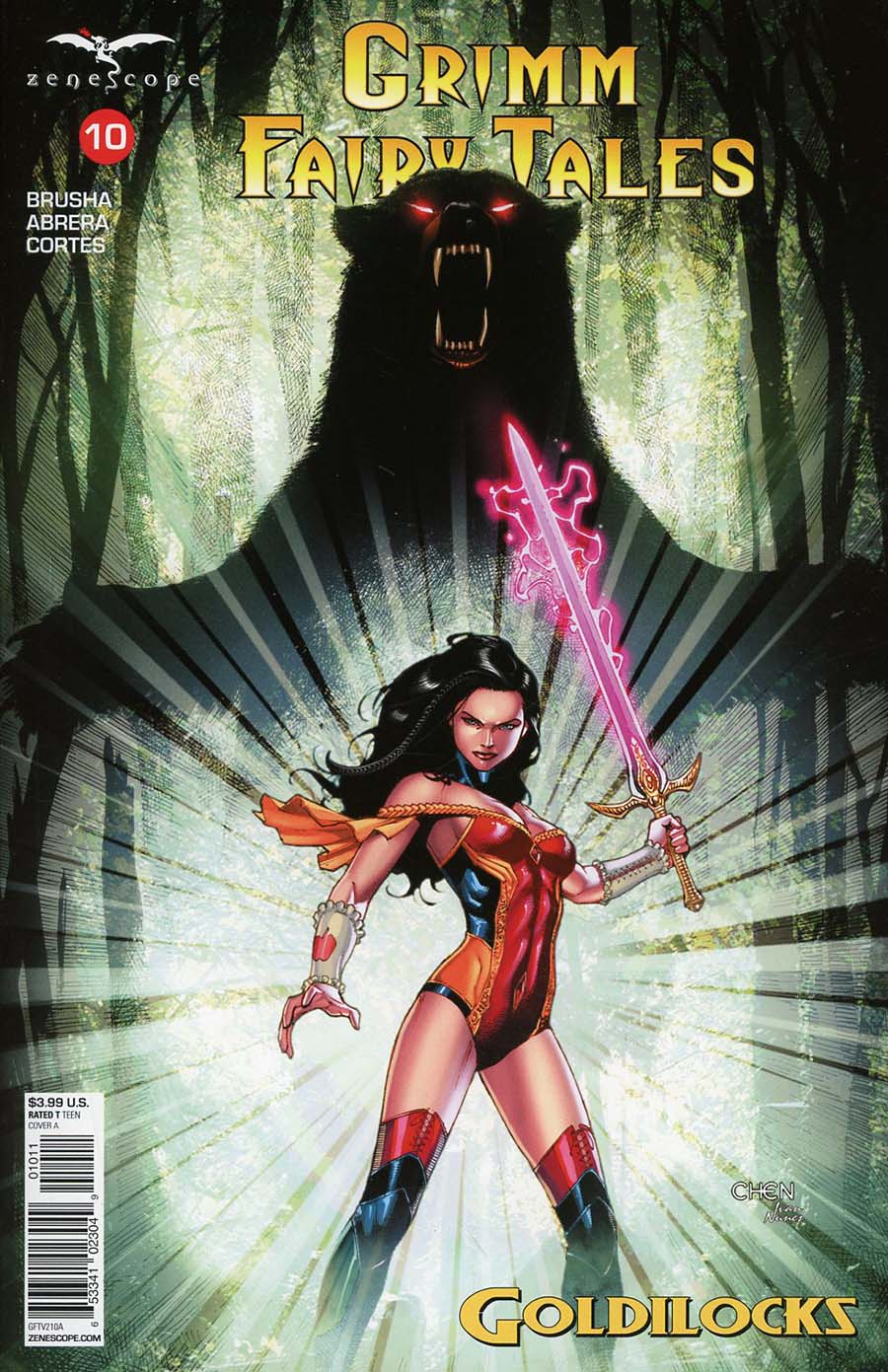 Grimm Fairy Tales Vol 2 #10 Cover A Sean Chen