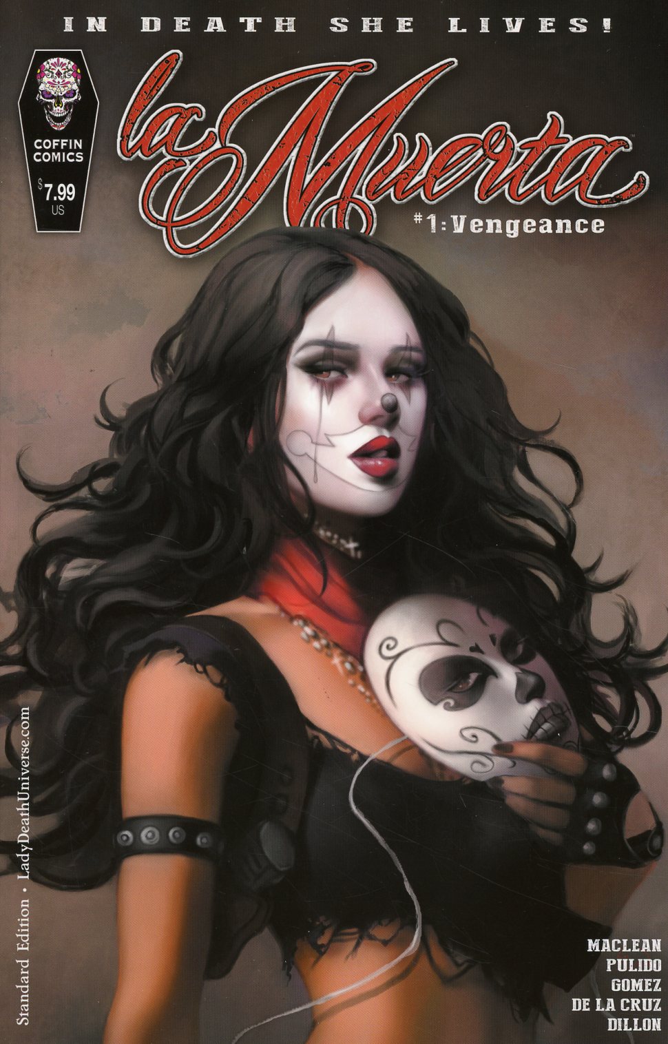 La Muerta Vengeance #1 Cover A Regular Sun Khamunaki Cover