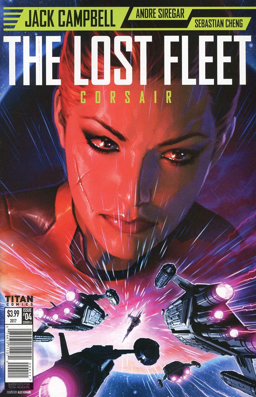 Lost Fleet Corsair #4 Cover A Regular Alex Ronald Cover