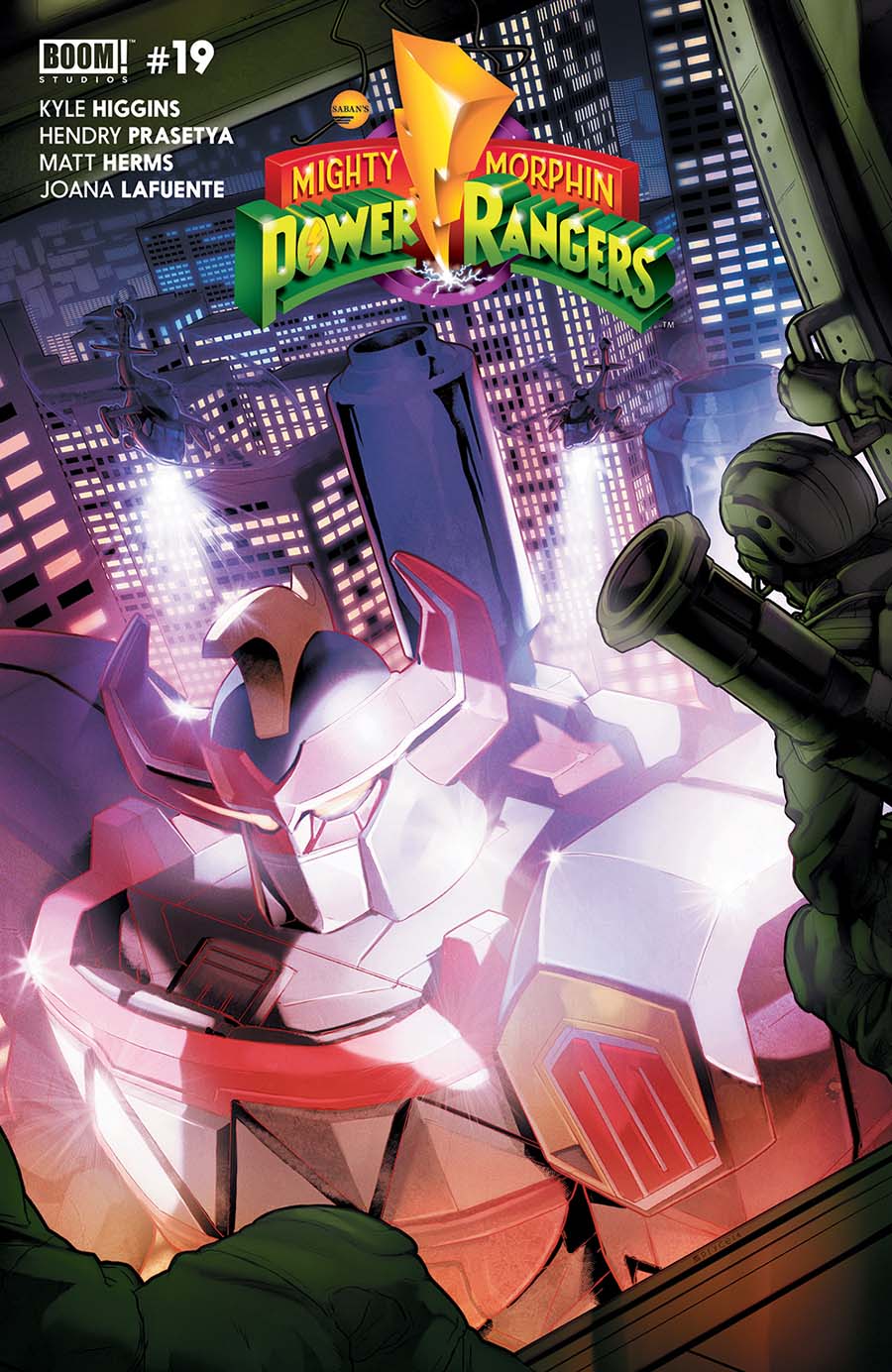 Mighty Morphin Power Rangers (BOOM Studios) #19 Cover A Regular Jamal Campbell Cover
