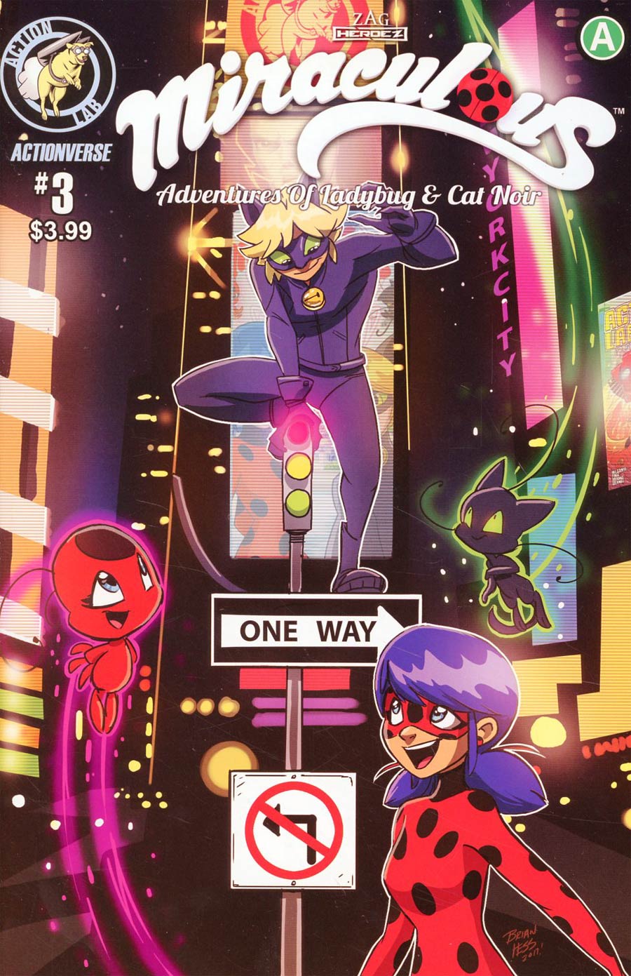 Miraculous Adventures #3 Ladybug & Cat Noir Cover A