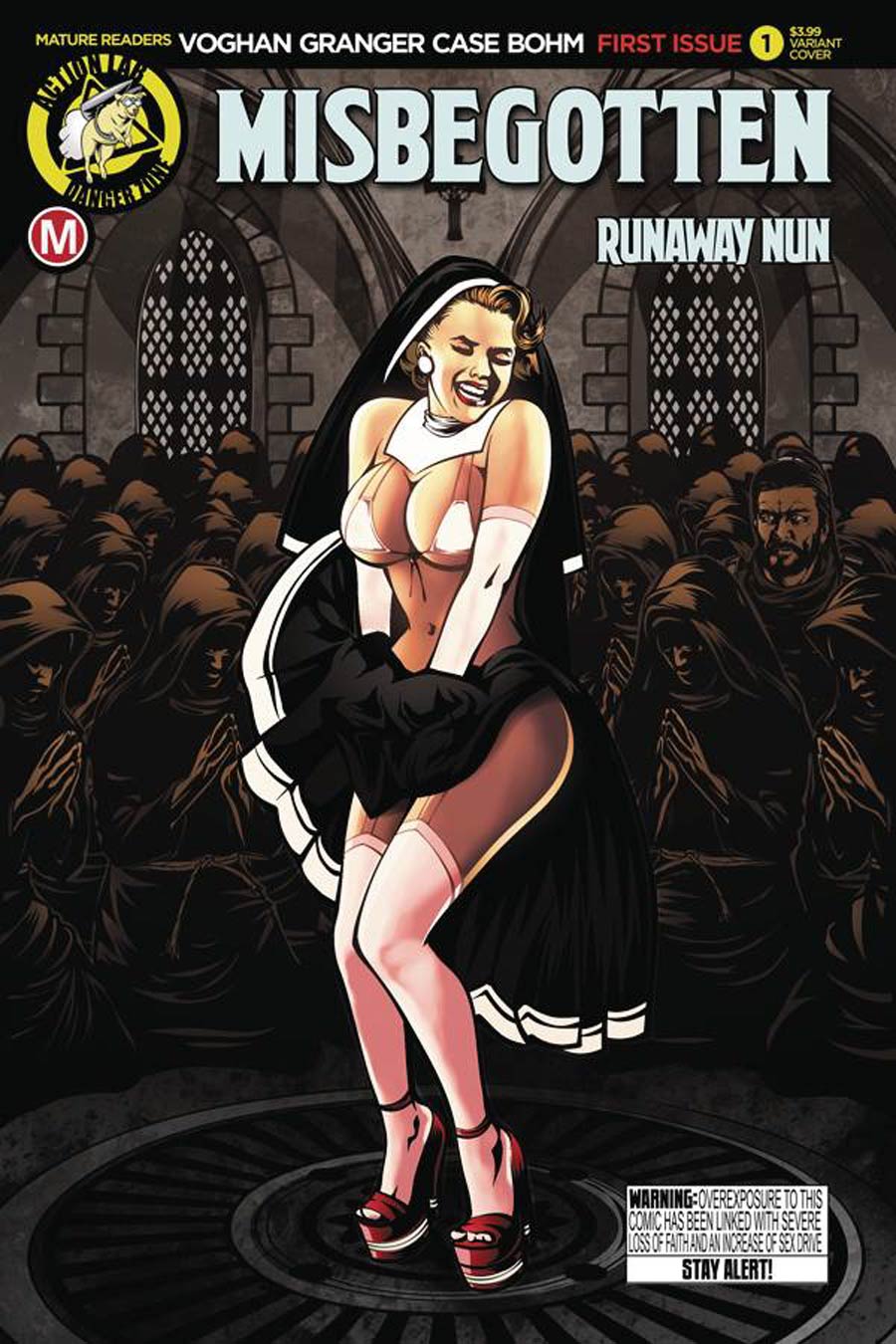 Misbegotten Runaway Nun #1 Cover B Variant Justin Case Cover