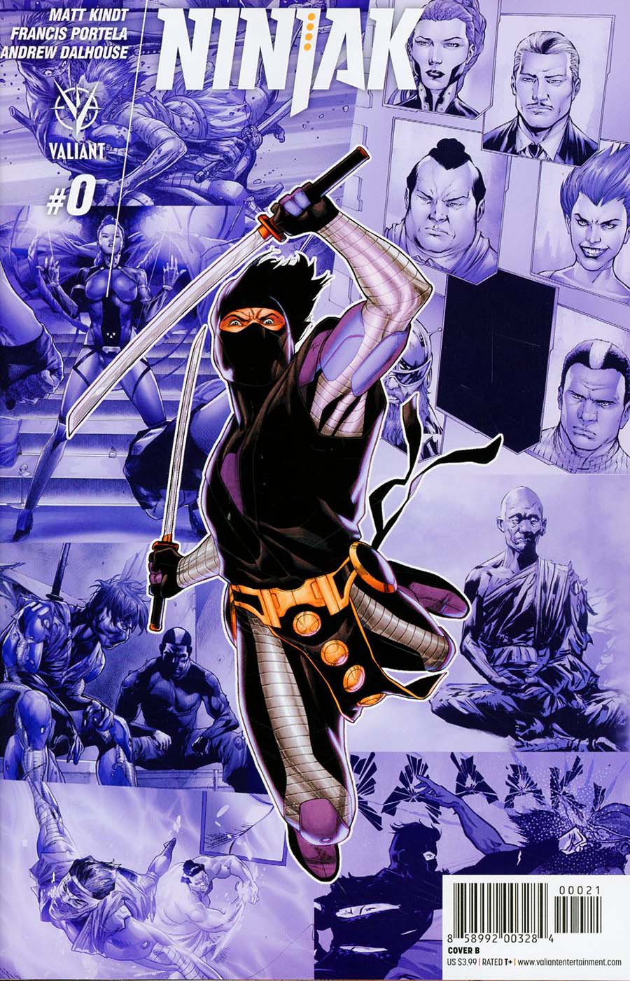 Ninjak Vol 3 #0 Cover B Variant Clayton Henry Cover