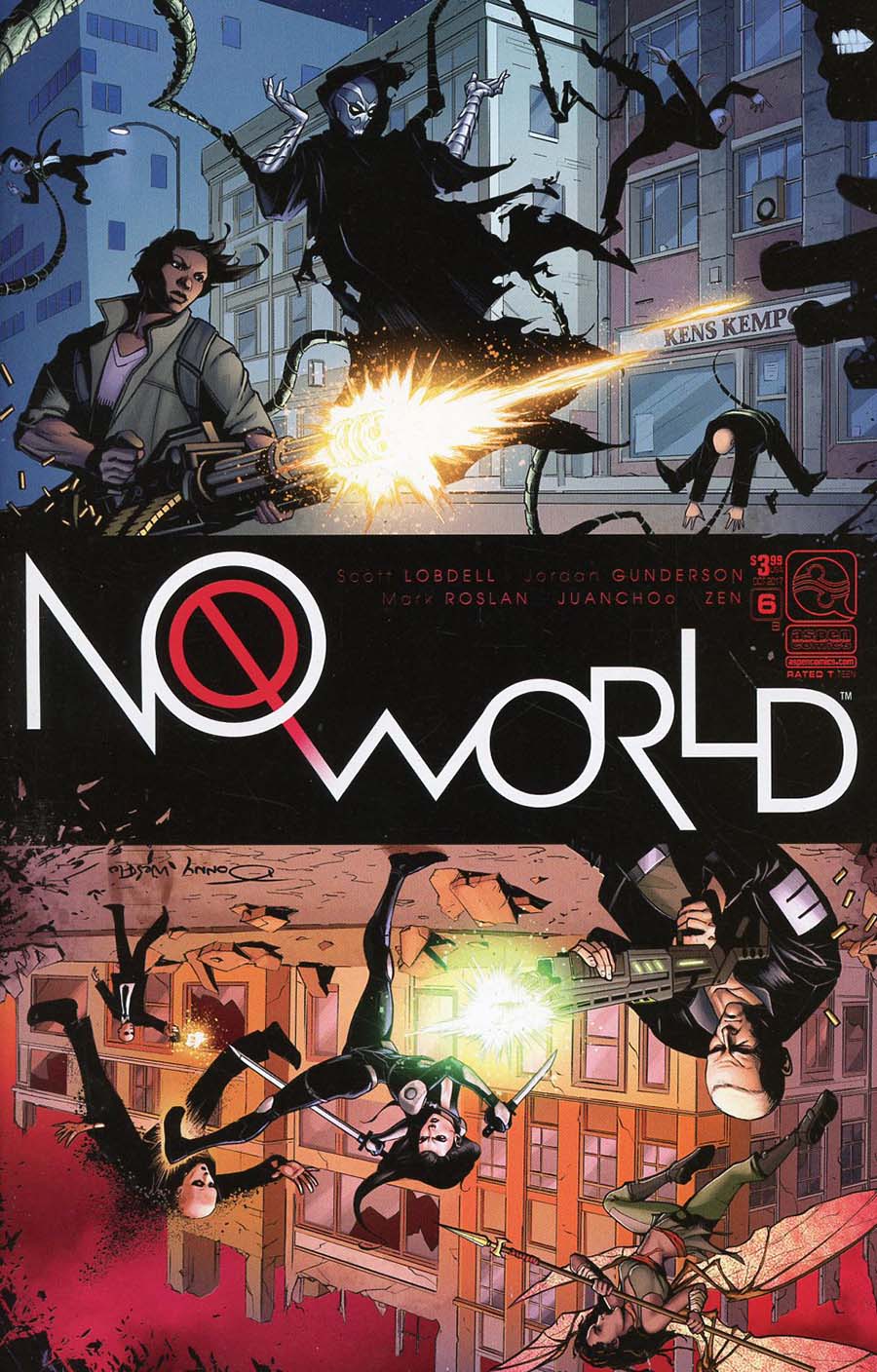 No World #6 Cover B Variant Donny Tran Cover