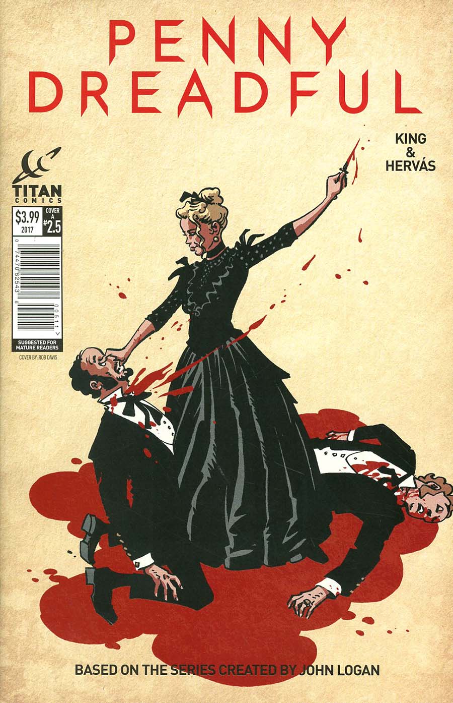 Penny Dreadful Vol 2 #5 Cover A Regular Rob Davis Cover