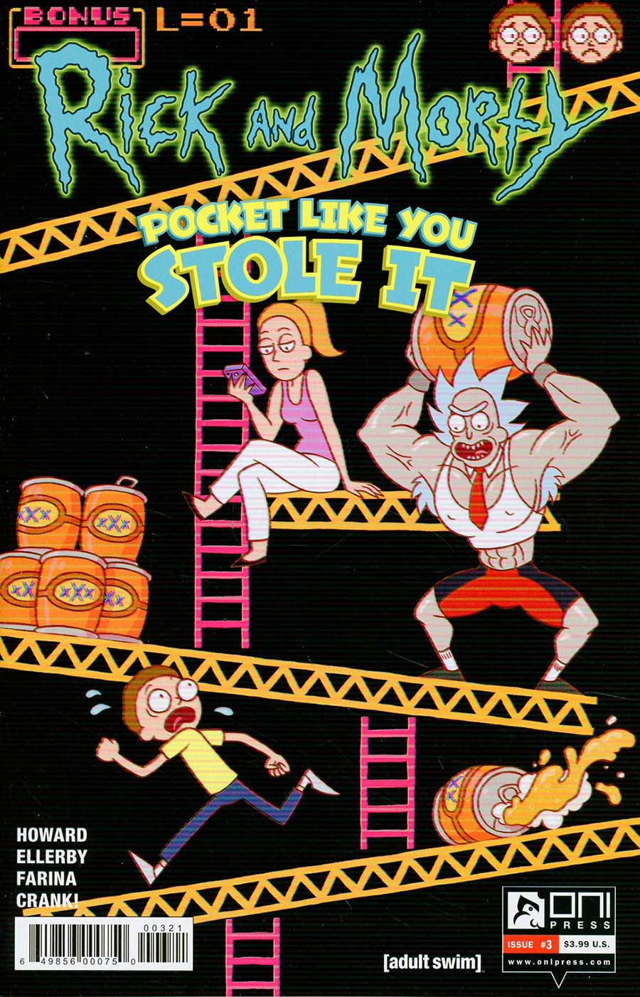 Rick And Morty Pocket Like You Stole It #3 Cover B Variant Josceline Fenton Cover