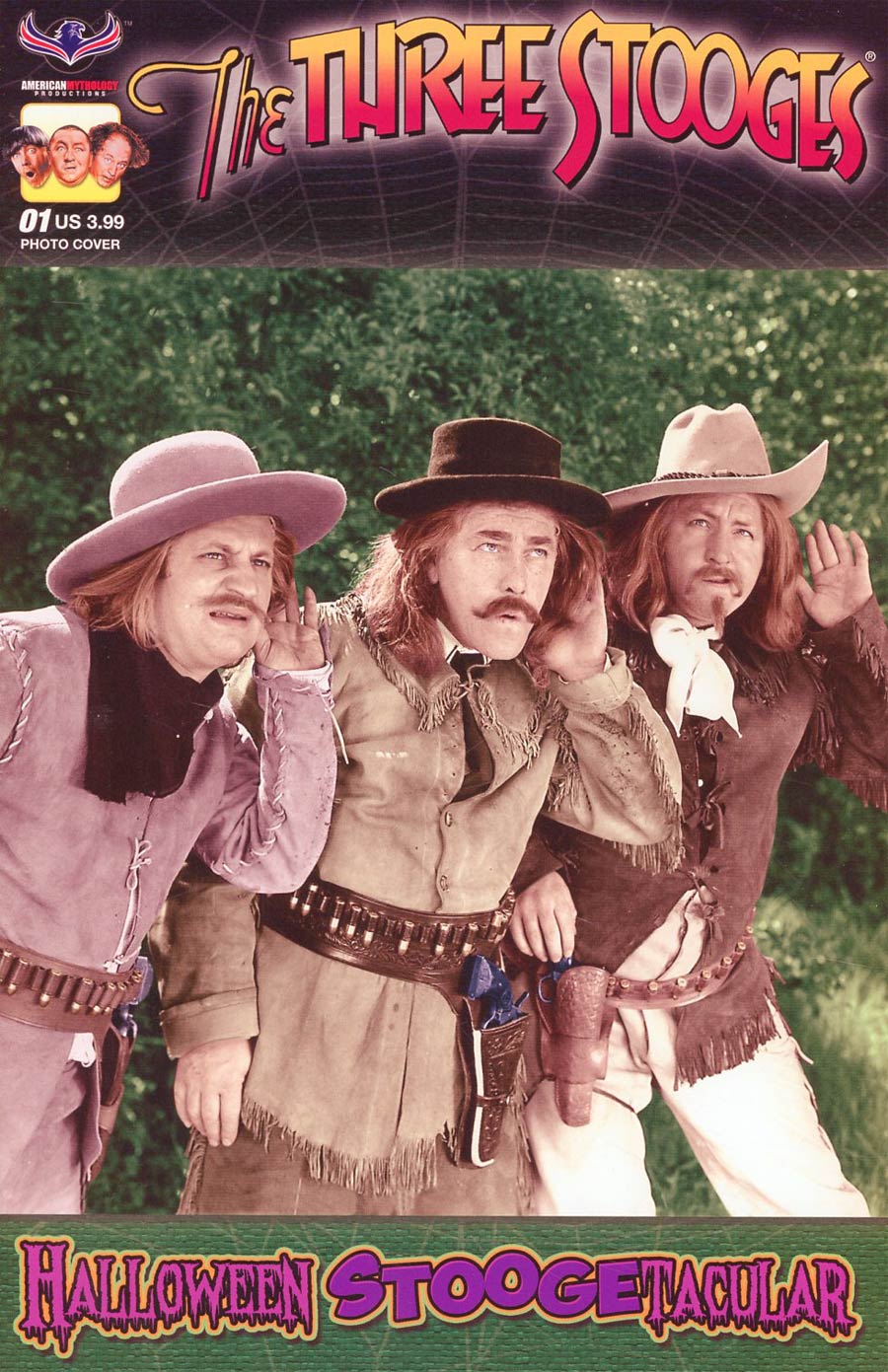 Three Stooges Halloween Stoogetacular Cover C Variant Color Photo Cover