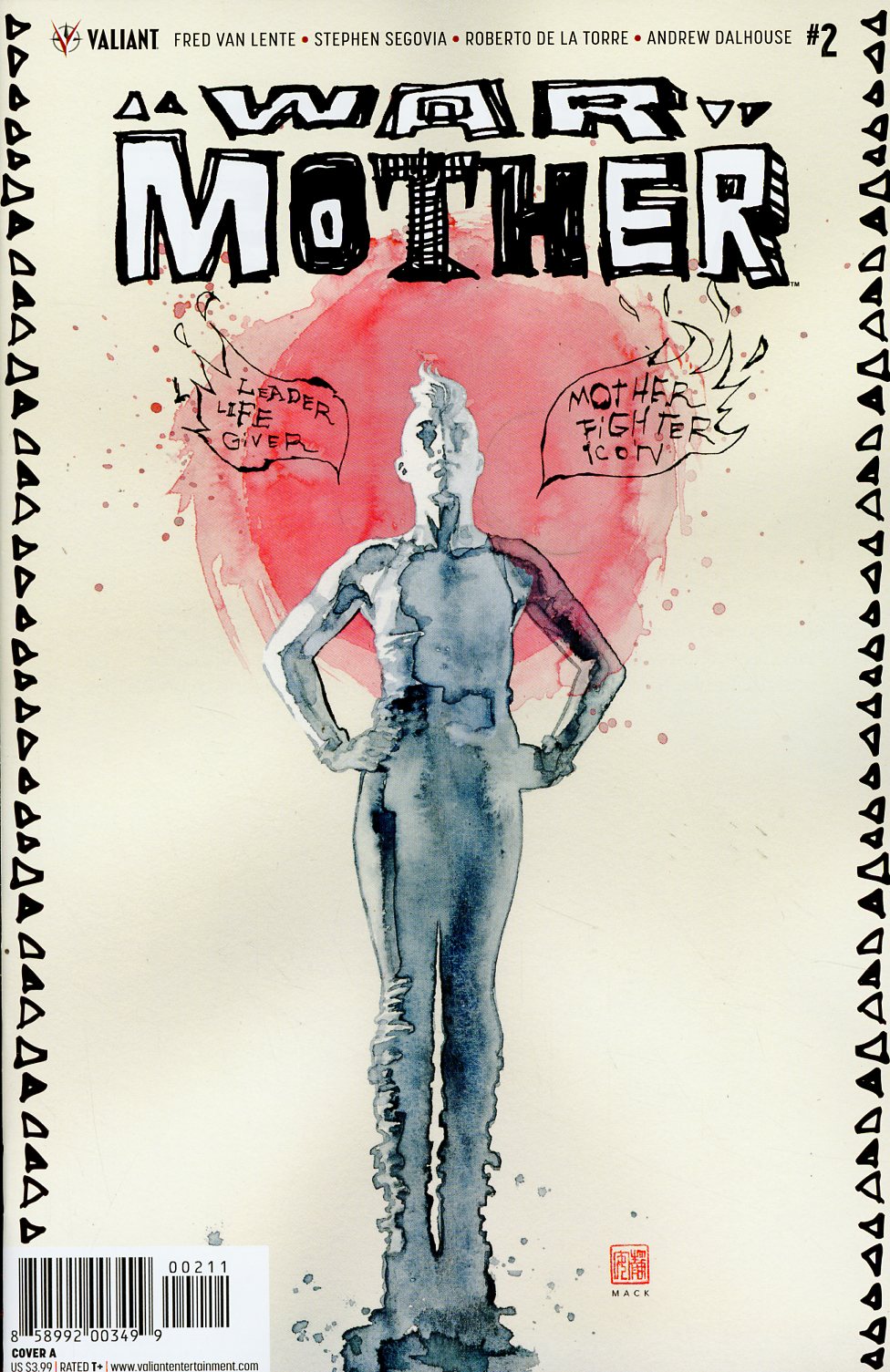 War Mother #2 Cover A Regular David Mack Cover