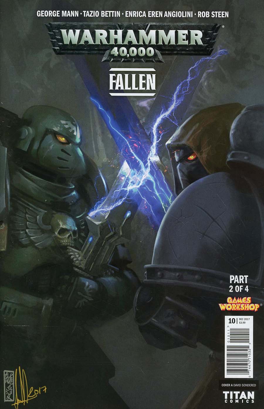 Warhammer 40000 Fallen #2 Cover A Regular David Sondered Cover