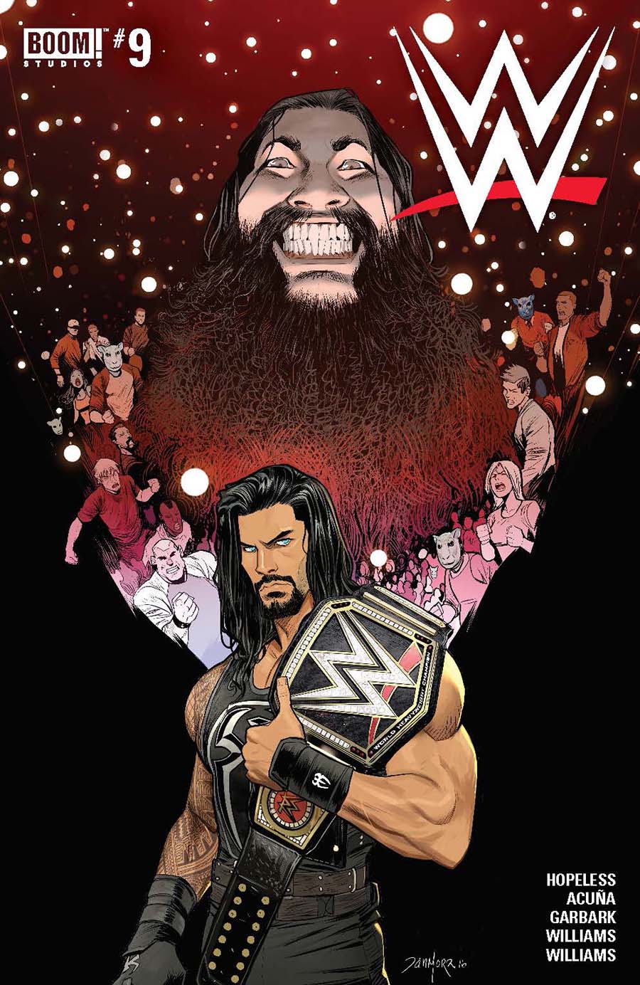 WWE #9 Cover A Regular Dan Mora Cover