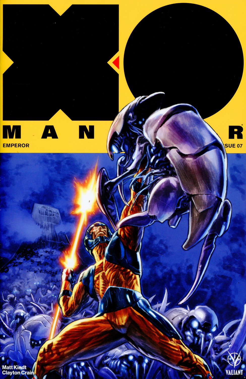 X-O Manowar Vol 4 #7 Cover A Regular Lewis Larosa Cover