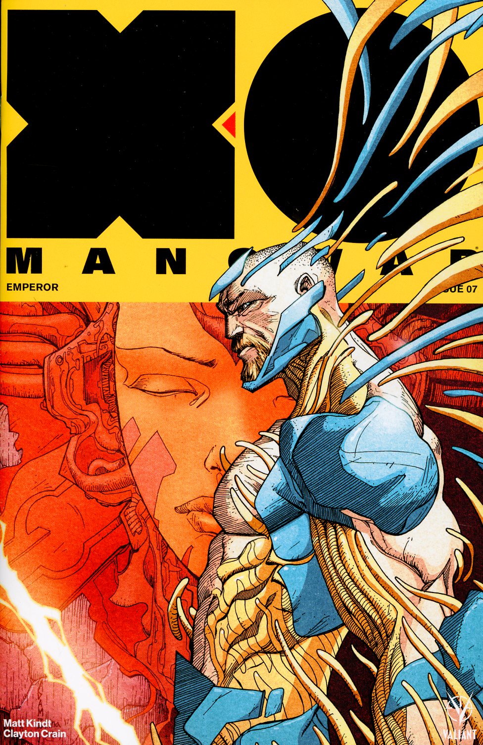X-O Manowar Vol 4 #7 Cover B Variant Adam Pollina Cover