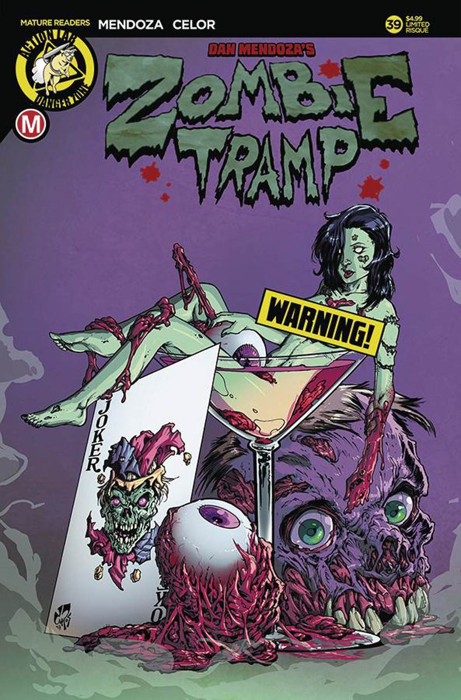Zombie Tramp Vol 2 #39 Cover D Variant Daniel Campos Cocktail Risque Cover