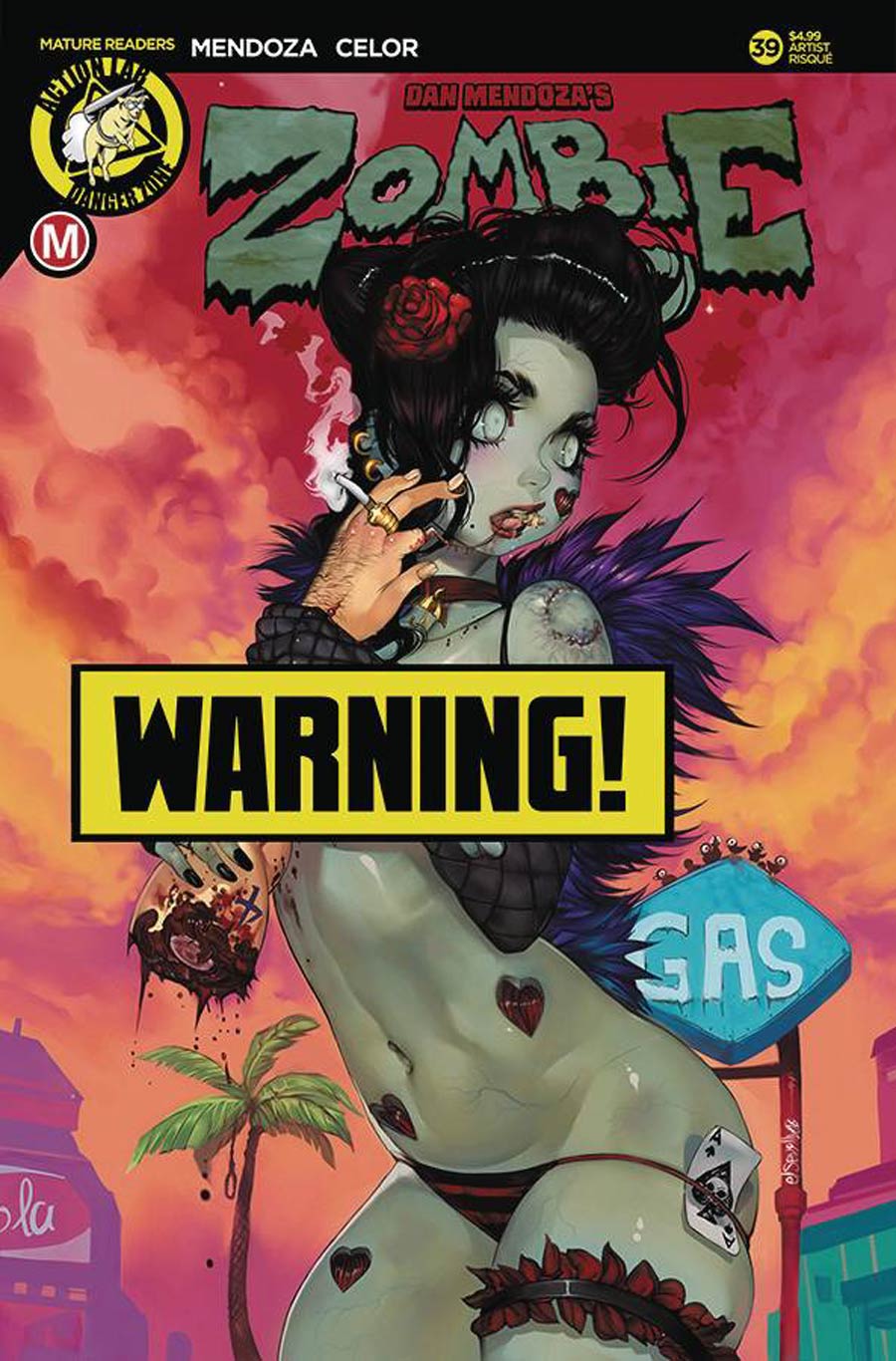 Zombie Tramp Vol 2 #39 Cover F Variant Hector Sevilla Risque Cover