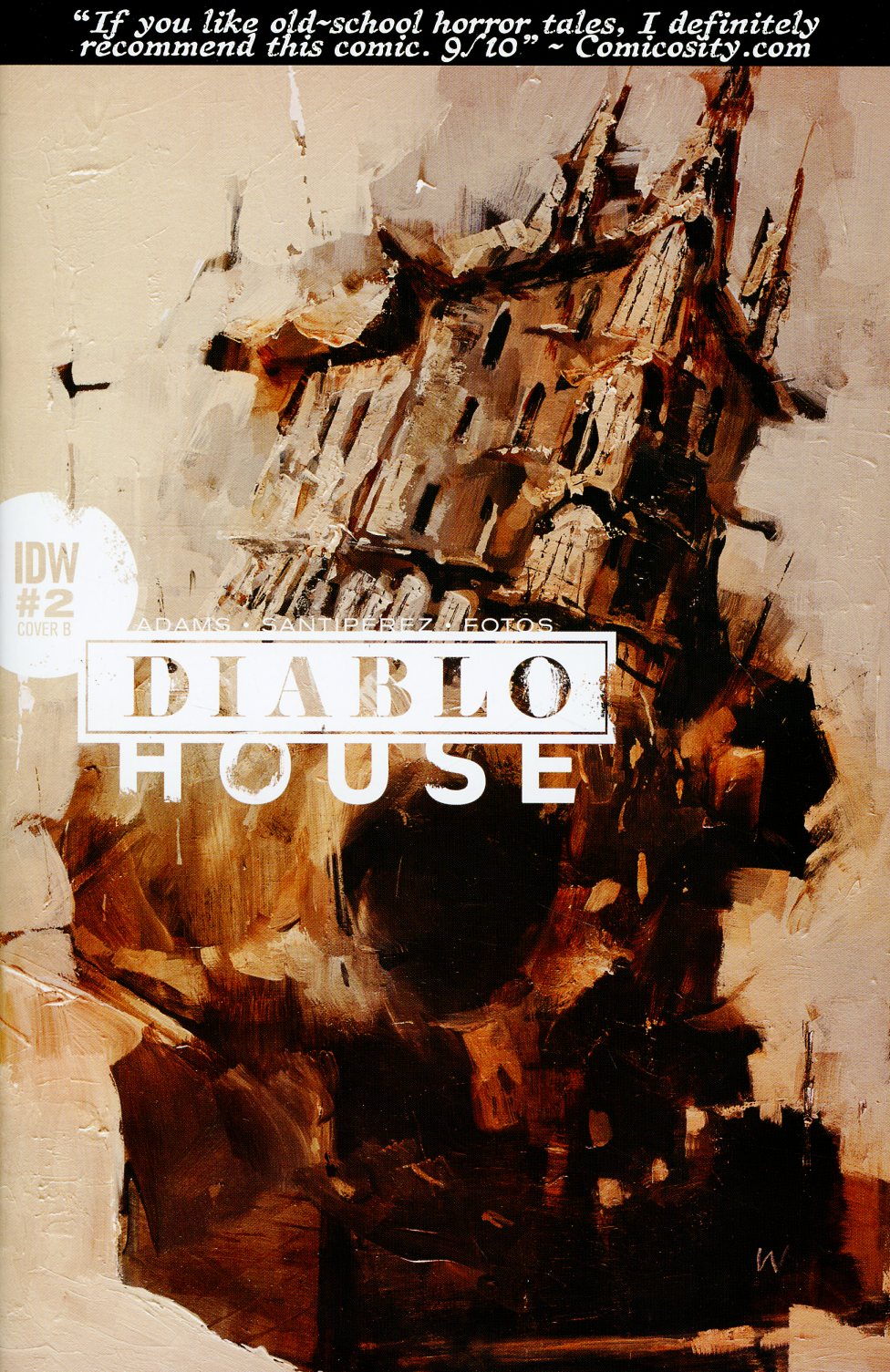 Diablo House #2 Cover B Variant Ashley Wood Cover