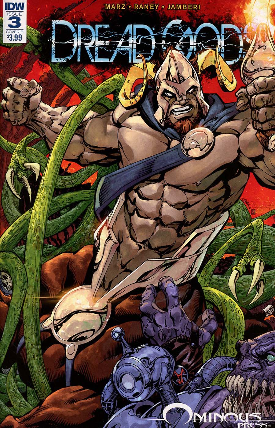 Dread Gods #3 Cover B Variant Bart Sears Cover