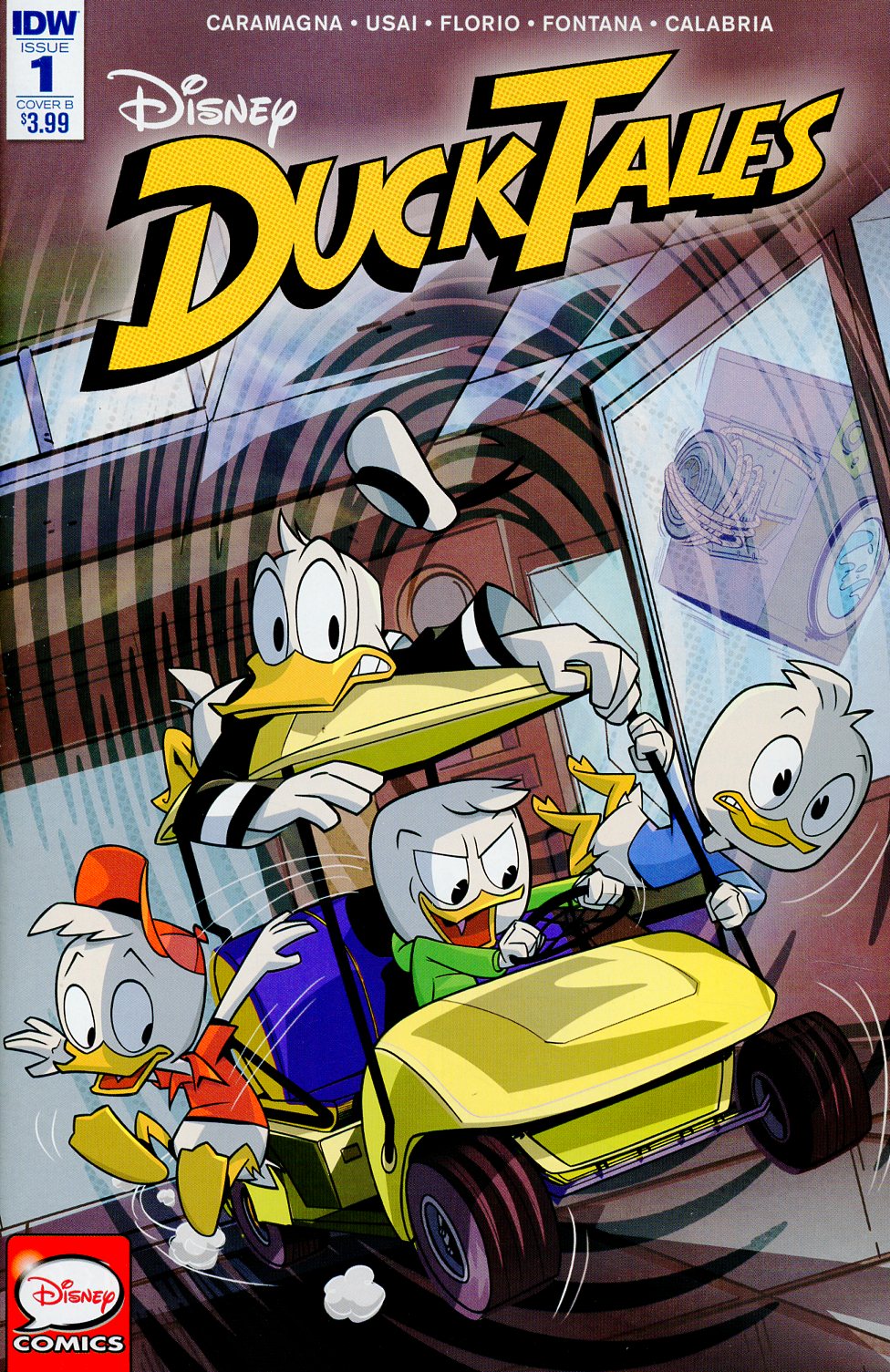 Ducktales Vol 4 #1 Cover B Variant Marco Ghiglione Cover