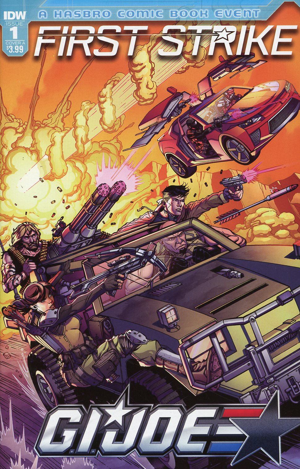 GI Joe First Strike #1 Cover A Regular Drew Johnson Cover