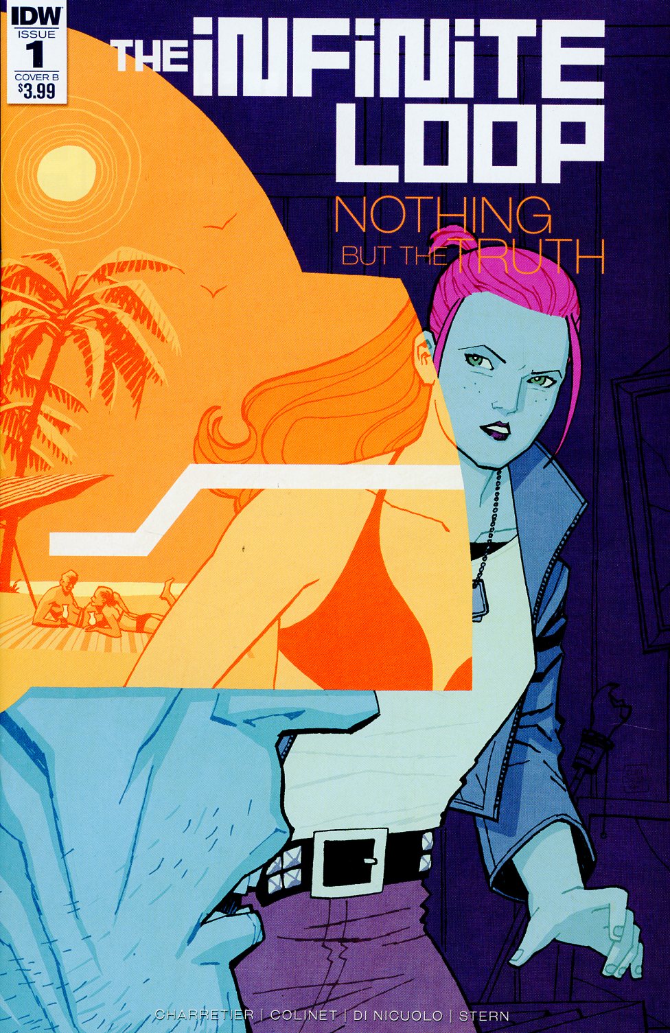 Infinite Loop Nothing But The Truth #1 Cover B Variant Cliff Chiang Cover