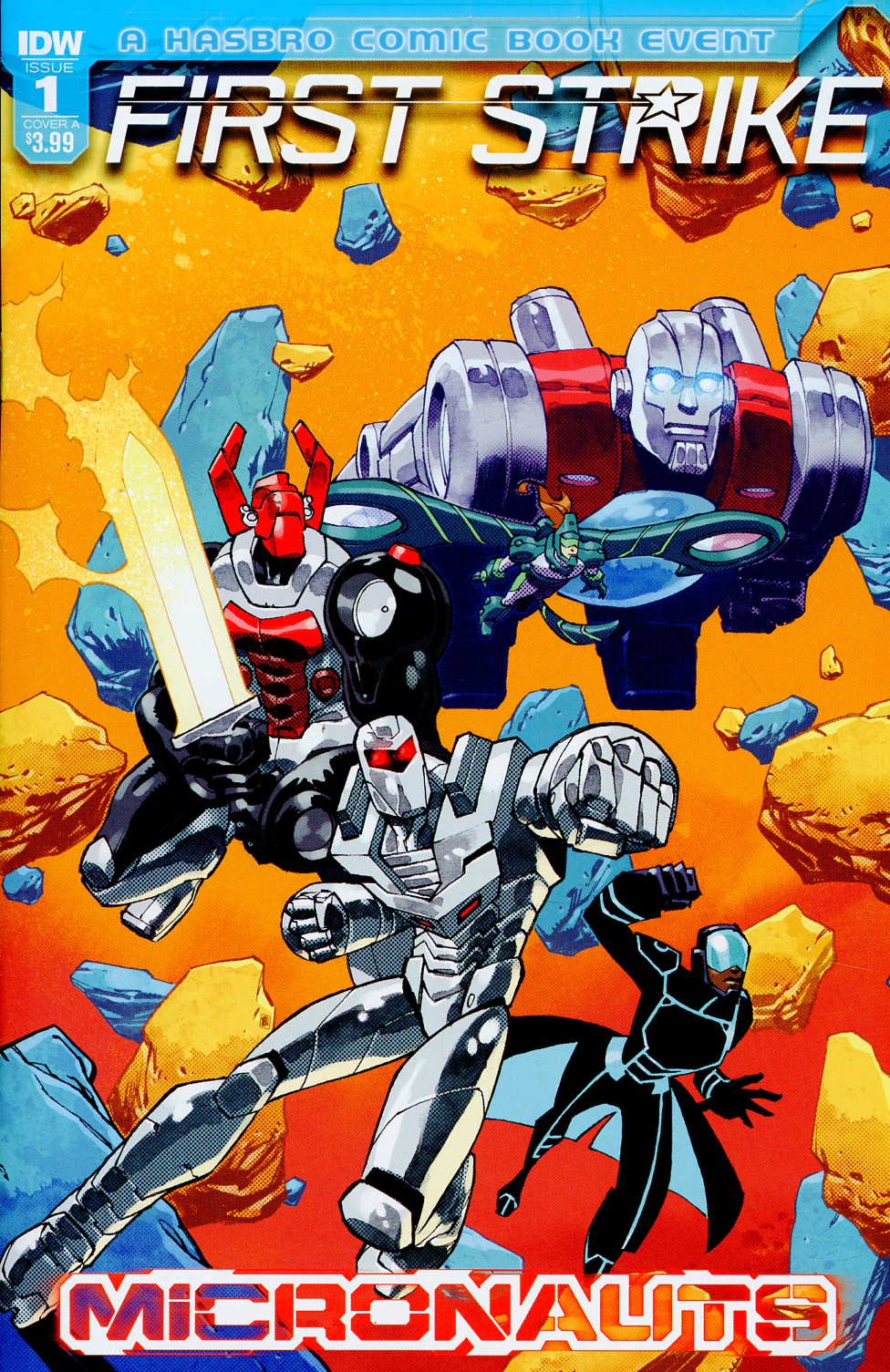 Micronauts First Strike #1 Cover A Regular Nelson Daniel Cover