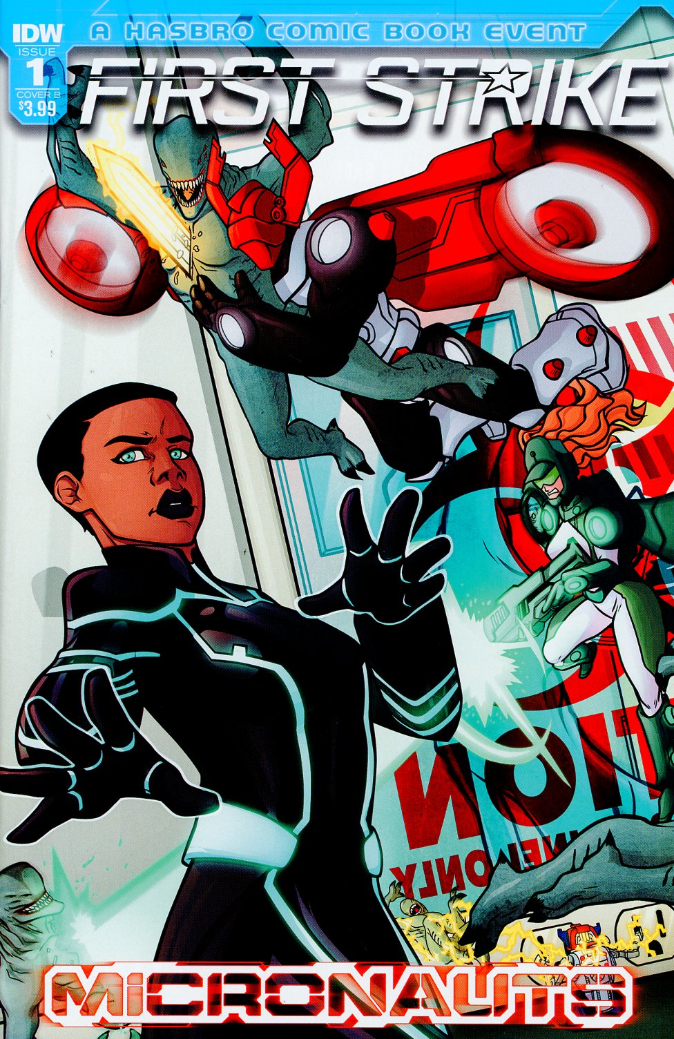 Micronauts First Strike #1 Cover B Variant Chris Panda Cover