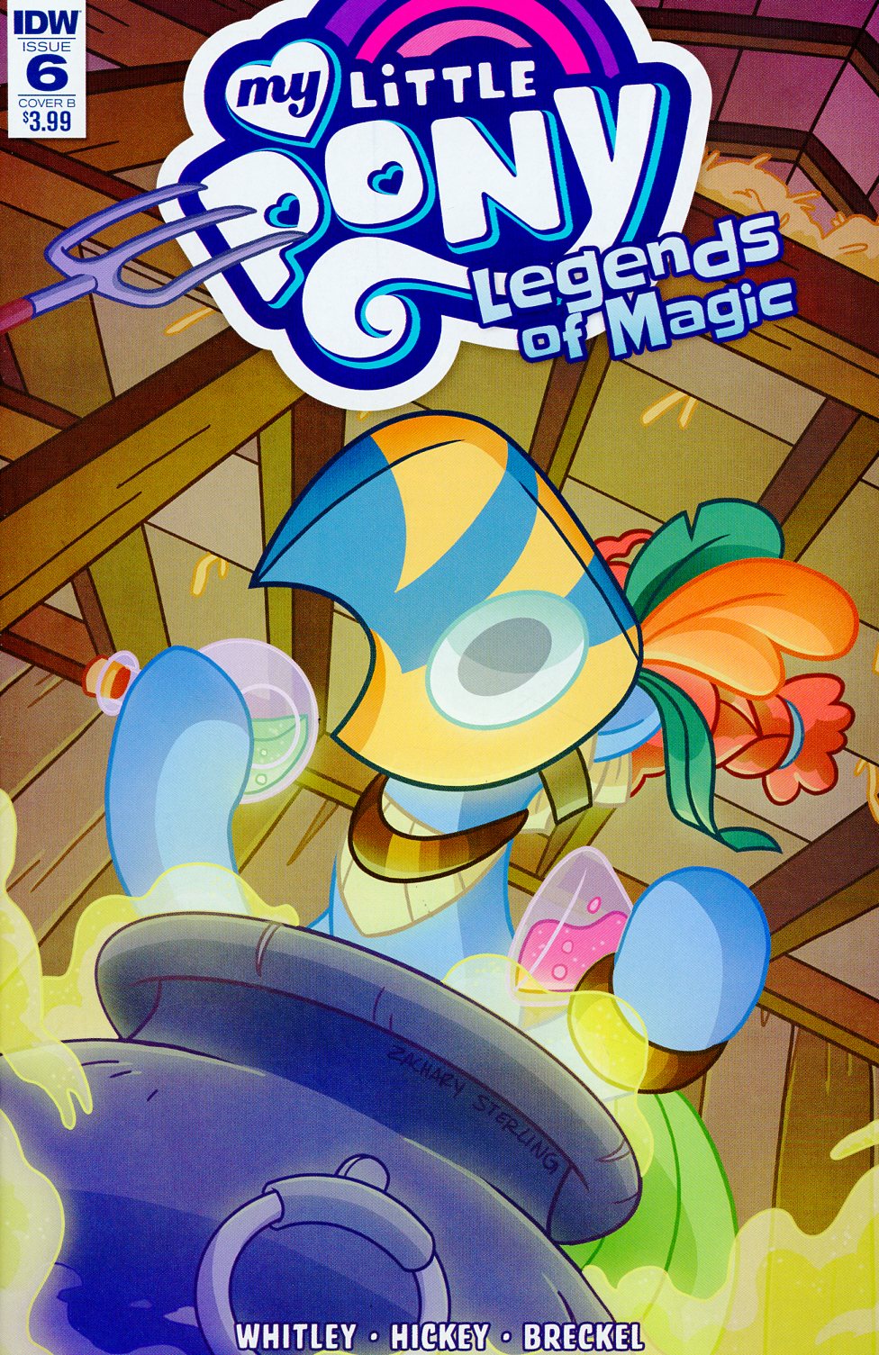 My Little Pony Legends Of Magic #6 Cover B Variant Zachary Sterling Cover