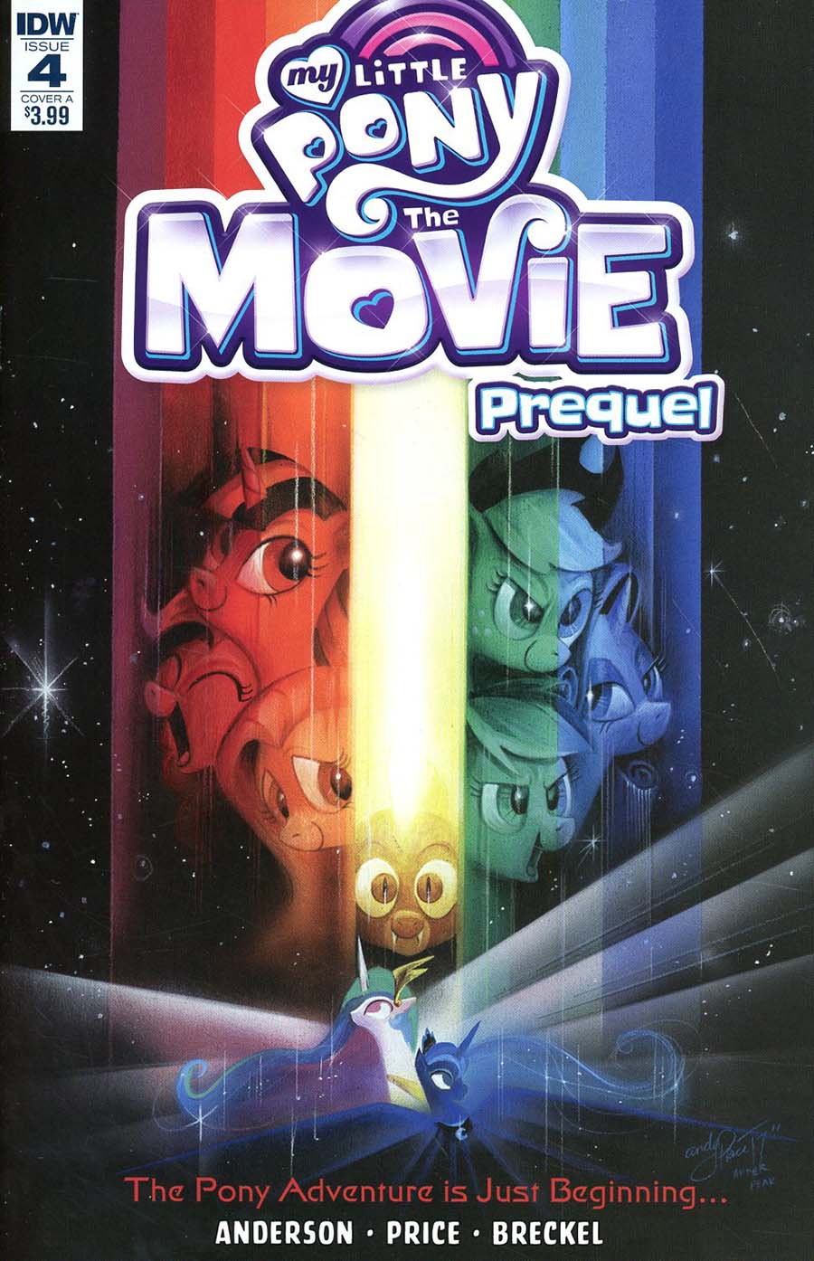 My Little Pony Movie Prequel #4 Cover A Regular Andy Price Cover